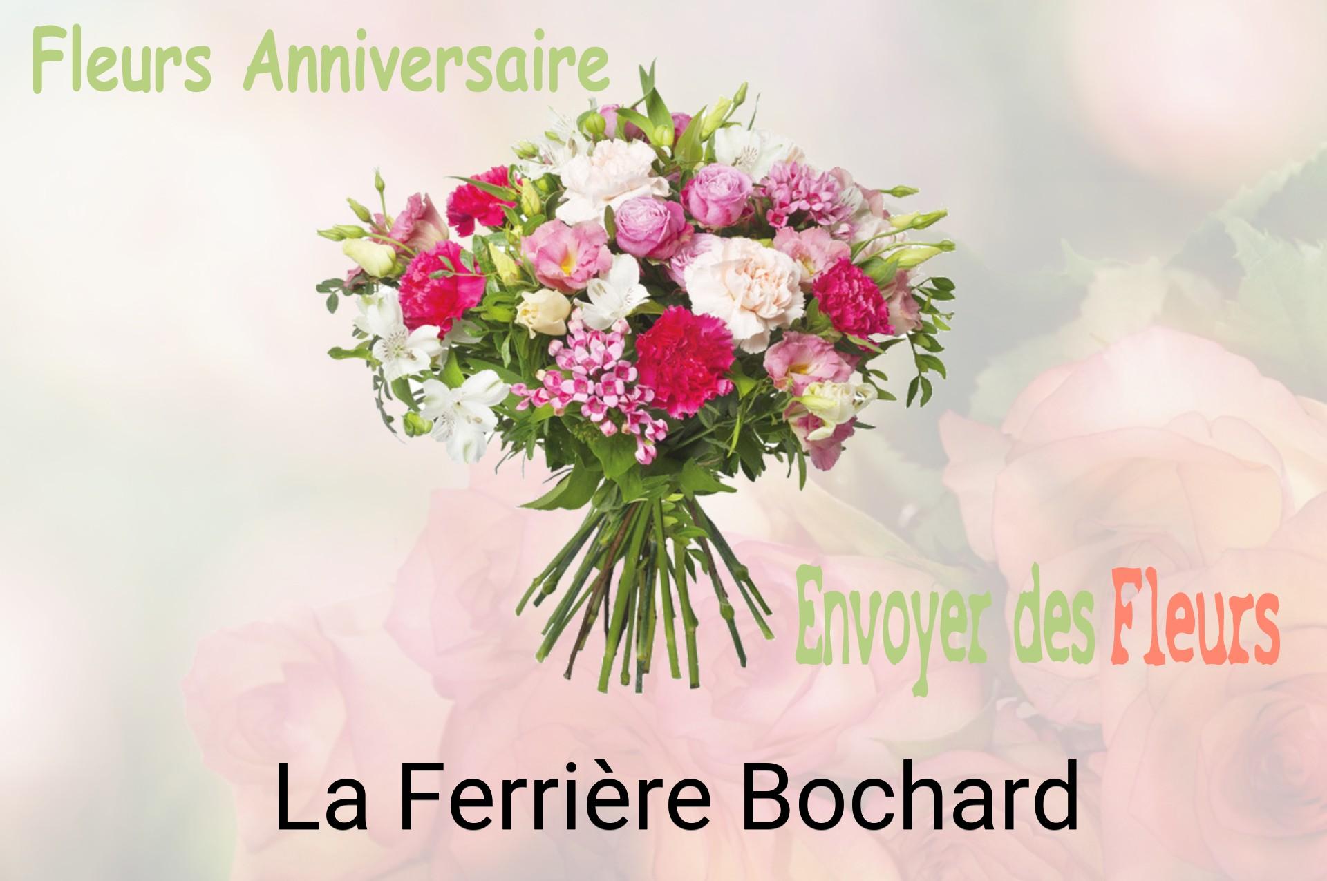 Bouquet de fleurs d’anniversaire livré à La Ferrière-Bochard